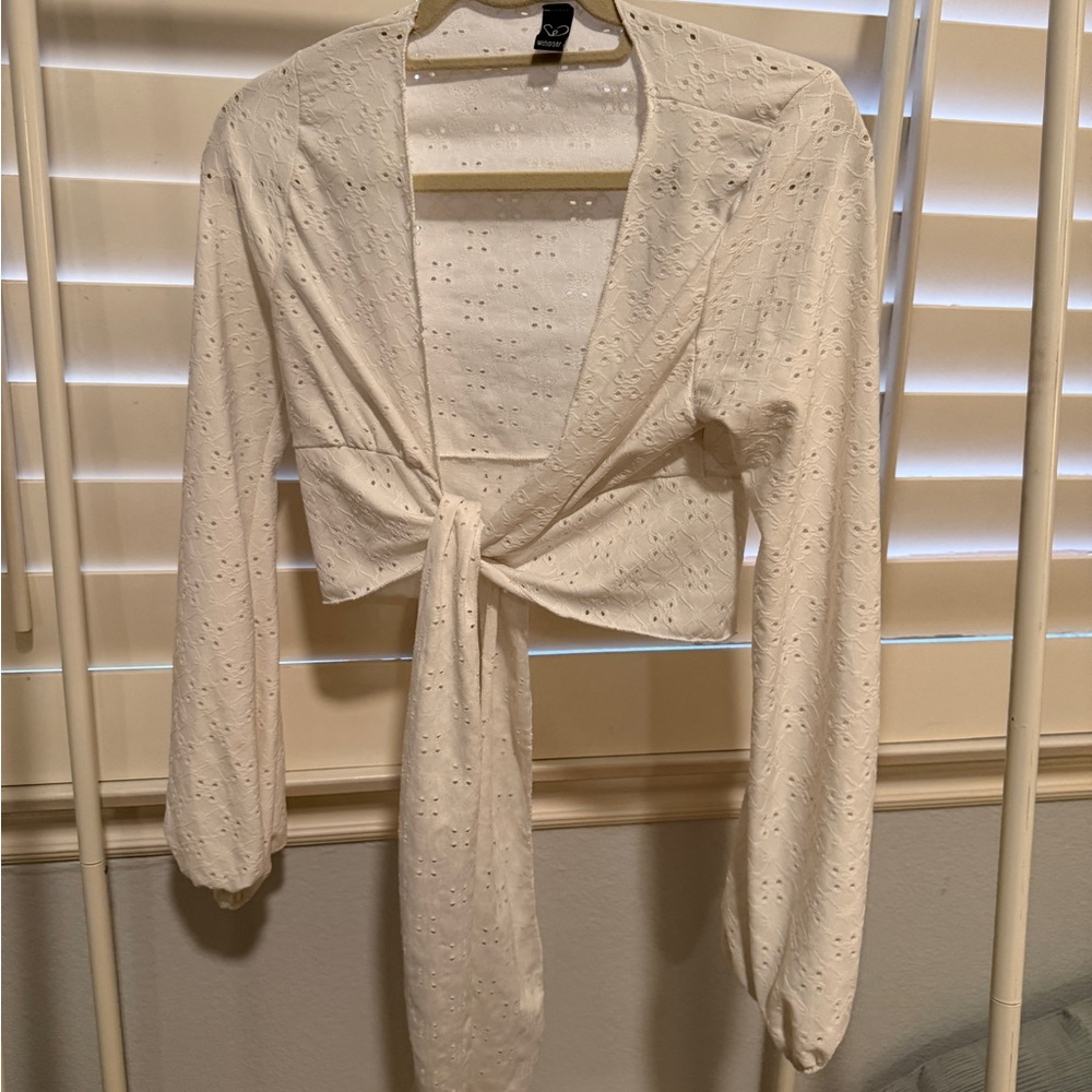Windsor White Eyelet Blouse